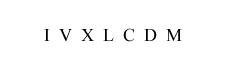 IVXLCDM